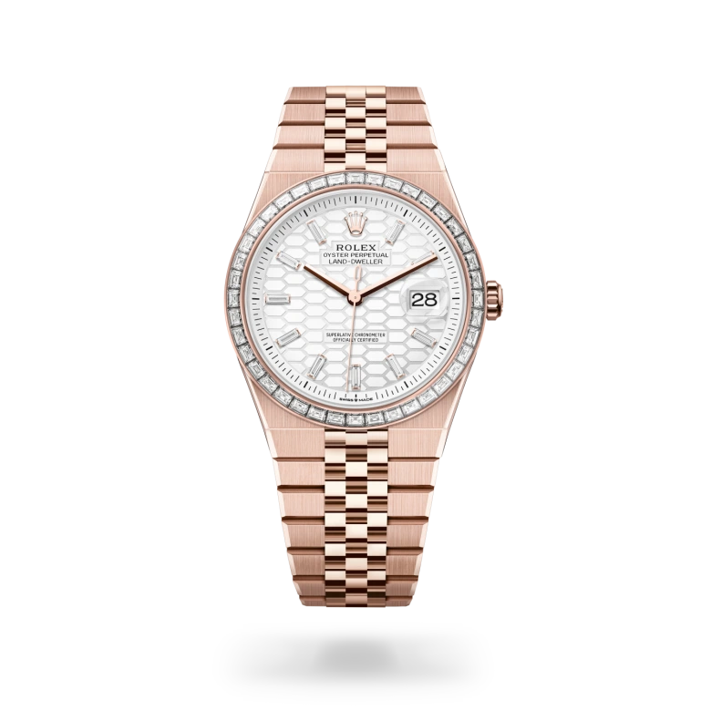 Shop the Rolex Watch M127385TBR-0003 | Hing Wa Lee Jewelers